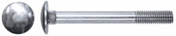 Болт М8*40 мебельный, с полукруглой головкой DIN603