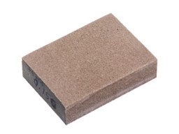 Губка 100*70*25 мм для шлифования средняя, зернистость №60/80, №60/100, №80/120 (3 шт) MATRIX