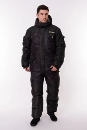 Костюм зимний ГОРНЫЙ -45  алова/таслан/черный ONERUS