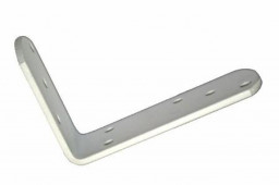 Кронштейн 50*50*20*4,0 мм  бытовой, цвет белый