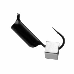 Мормышка вольф. Гвоздекубик 0,82г гвоздик d2,5 кубик Серебро  Premier Fishing