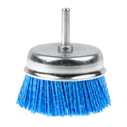 Щетка 100 мм для дрели "чашка" с переходником из нейлона YIDA