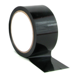 Скотч 48*66м черная КРЕПЫЖ