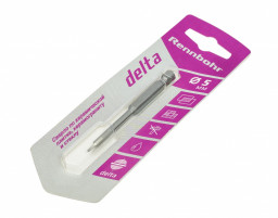 Сверло по стеклу и керамике Ø 5.0х70.0 мм ш/хв Rennbohr Delta блистер