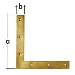 Уголок оконный (R)NA5 50*10*2 мм