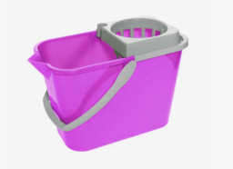 Ведро с отжимом 10 л с прямоуг цвет в ассортименте