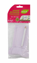 Ярлык LISTOK L 12,5 см 25 шт