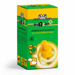 Жидкость от комаров для электрофумигатора 30мл без запаха Nadzor